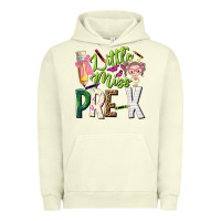 Pigment Pistachio little miss pre k Urban Hoodie - NancyCooperArtShop