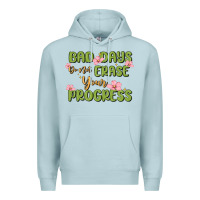 Blue Mist mental health uplifting quote Premium Hoodie - MaliasSmallBusiness