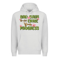 Dove Grey mental health uplifting quote Premium Hoodie - MaliasSmallBusiness