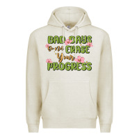 Oatmeal Heather mental health uplifting quote Premium Hoodie - MaliasSmallBusiness