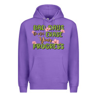 Purple mental health uplifting quote Premium Hoodie - MaliasSmallBusiness