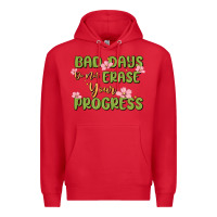 Red mental health uplifting quote Premium Hoodie - MaliasSmallBusiness