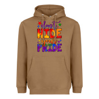 Toasted Coconut don't hide your pride Heavyweight Hoodie - JahusDesignShop