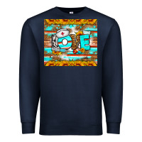 Navy western love nurse tumbler Premium Sweatshirt - BundleAndBundleShop