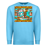 Ocean Blue western love nurse tumbler Premium Sweatshirt - BundleAndBundleShop