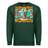 Sports Green western love nurse tumbler Premium Sweatshirt - BundleAndBundleShop