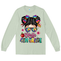 Matcha hello fourth grade Long Sleeve Tee - texasbilliewilder