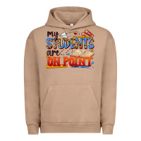 Pigment Burro my students are on point Urban Hoodie - NancyCooperArtShop