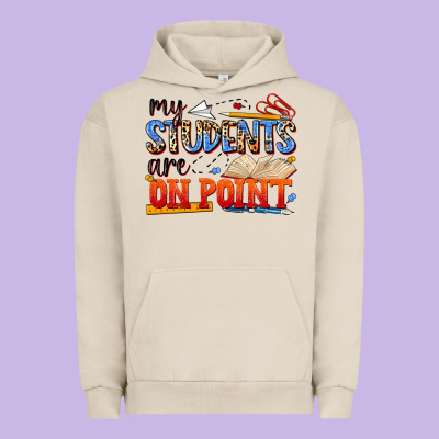 My Students Are On Point Urban Hoodie Designed By Nancycooperartshop