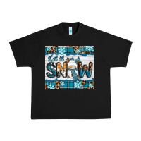 Black let it snow Urban Heavy Tee - RanaPortraitStore
