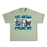 Oil Green let it snow Urban Heavy Tee - RanaPortraitStore
