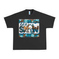 Pigment Black let it snow Urban Heavy Tee - RanaPortraitStore