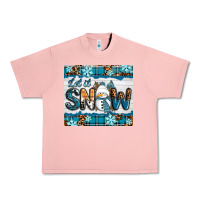 Salmon let it snow Urban Heavy Tee - RanaPortraitStore