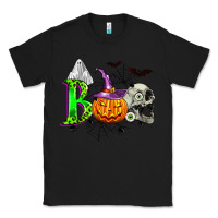 Black boo halloween Classic Tee - Zillion Design Studio