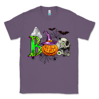 Lavender boo halloween Classic Tee - Zillion Design Studio