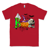 Red boo halloween Classic Tee - Zillion Design Studio