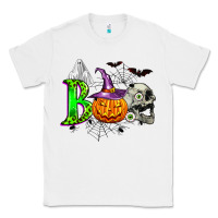 White boo halloween Classic Tee - Zillion Design Studio