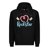 Black educational rockstar Premium Hoodie - MaliasSmallBusiness