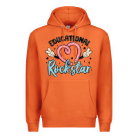 Carrot educational rockstar Premium Hoodie - MaliasSmallBusiness