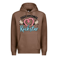 Chestnut educational rockstar Premium Hoodie - MaliasSmallBusiness