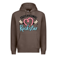 Coffee educational rockstar Premium Hoodie - MaliasSmallBusiness