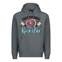 Rock educational rockstar Premium Hoodie - MaliasSmallBusiness