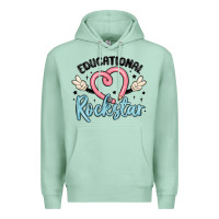 Seafoam educational rockstar Premium Hoodie - MaliasSmallBusiness