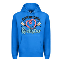 True Royal educational rockstar Premium Hoodie - MaliasSmallBusiness