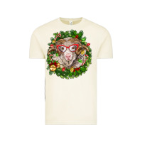 Vintage Arctic Christmas merino Vintage Tee - BarkalooDesign