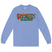 Colony Blue spanish teacher Long Sleeve Tee - Zillion Design Studio