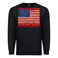 Black american flag tumbler Premium Sweatshirt - JahusDesignShop