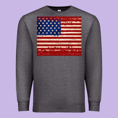 American Flag Tumbler Premium Sweatshirt Designed By Jahusdesignshop