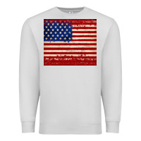 Dove Grey american flag tumbler Premium Sweatshirt - JahusDesignShop