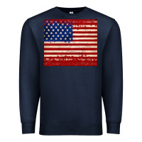 Navy american flag tumbler Premium Sweatshirt - JahusDesignShop
