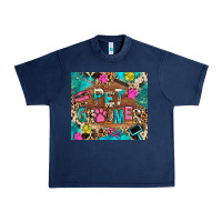 Navy pet groomer Urban Heavy Tee - RanaPortraitStore