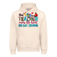 Sandshell this teacher wears her her on her sleeve Urban Hoodie - NancyCooperArtShop