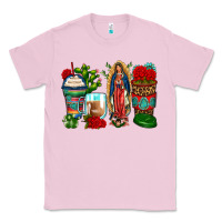 Bubblegum Pink lady of guadalupe coffee cups Classic Tee - Zillion Design Studio