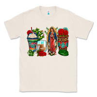 Natural lady of guadalupe coffee cups Classic Tee - Zillion Design Studio