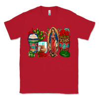 Red lady of guadalupe coffee cups Classic Tee - Zillion Design Studio