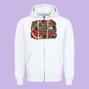 Hot Aunt Summer Zipper Hoodie Designed By Sublimationcraftshop