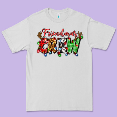 Friendsmas Crew Premium Tee Designed By Artiststas