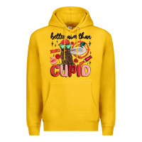 Lemon better aim than cupid with dog and duck Premium Hoodie - MaliasSmallBusiness