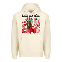 Sandshell better aim than cupid with dog and duck Premium Hoodie - MaliasSmallBusiness