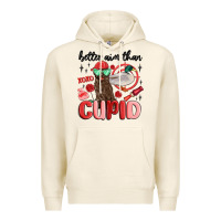 Tofu better aim than cupid with dog and duck Premium Hoodie - MaliasSmallBusiness