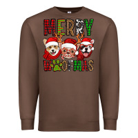 Chestnut merry woofmas dogs Premium Sweatshirt - Jasminsmagicworld
