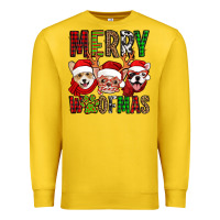 Lemon merry woofmas dogs Premium Sweatshirt - Jasminsmagicworld