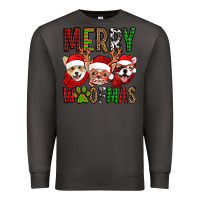 Smoke merry woofmas dogs Premium Sweatshirt - Jasminsmagicworld