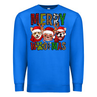 True Royal merry woofmas dogs Premium Sweatshirt - Jasminsmagicworld