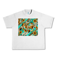 Lunar Rock leopard sunflower hearts Urban Heavy Tee - RanaPortraitStore