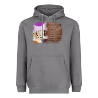 Storm Wood Cowhide Pattern Heavyweight Hoodie - Bettercallsaul